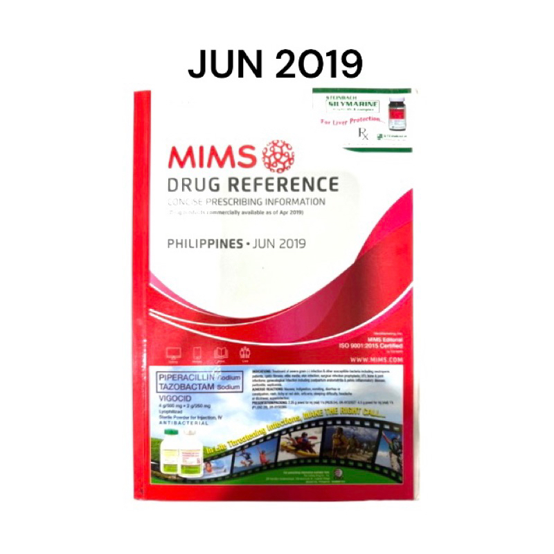 MIMS DRUG REFERENCE (Original) Shopee Philippines