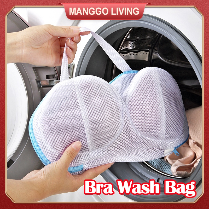 Laundry Net Bag Washing Machine Special Bra Mesh Bag With Zip