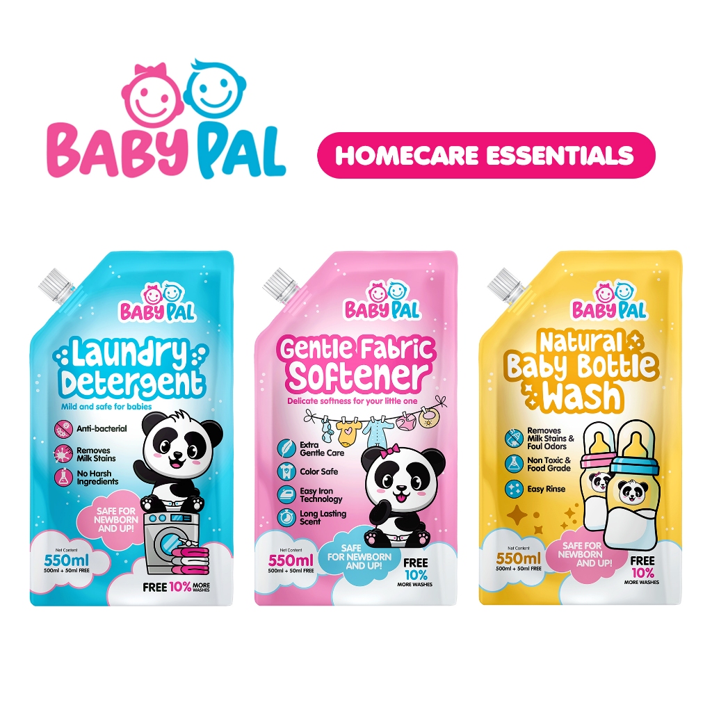 Babypal Homecare Collection Antibacterial Liquid Detergent, Fabric