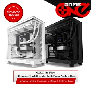 NZXT H9 Flow - All Black - CM-H91FB-01 - Dual-Chamber Mid-Tower Airflow  Case 