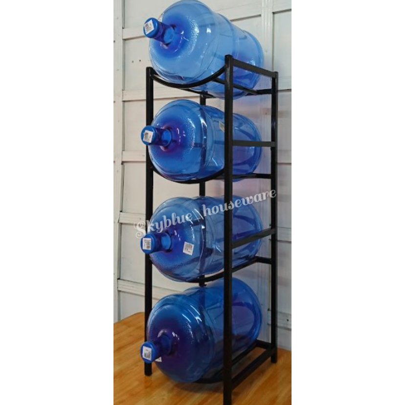 Space Saving Water Gallon Racks / 4 Layer Kitchen Stand Water Dispenser ...