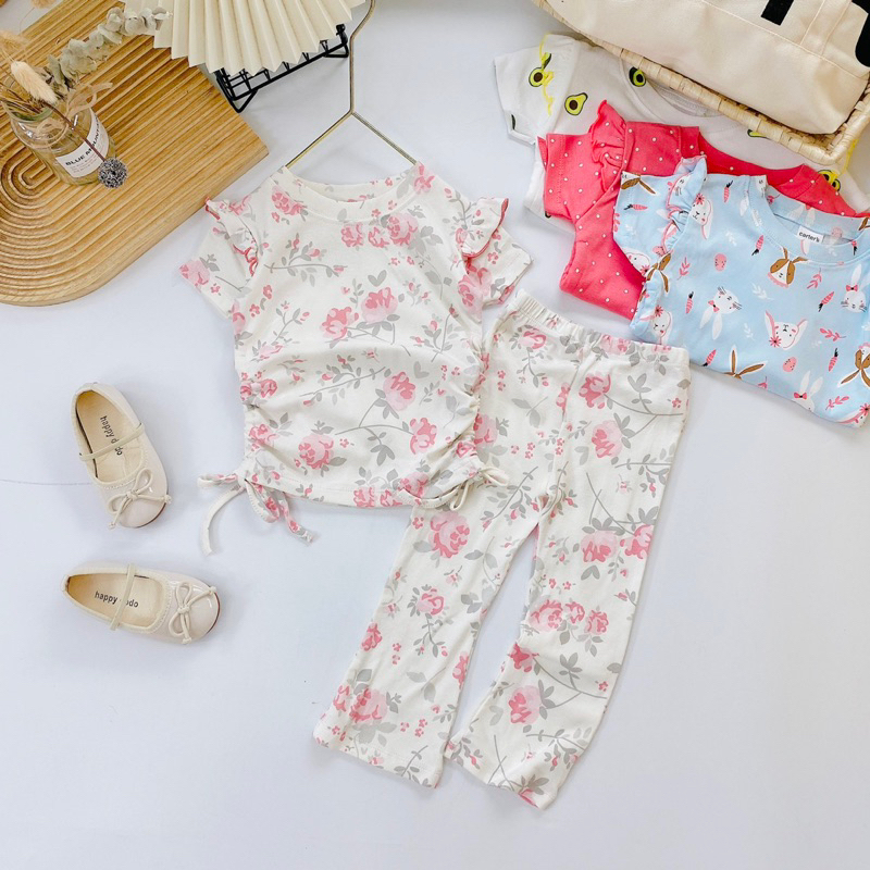 JanElla’s SIDE PULL STRING PANTS SET A (1 to 6 Yrs Old) KIDS GIRLS 100