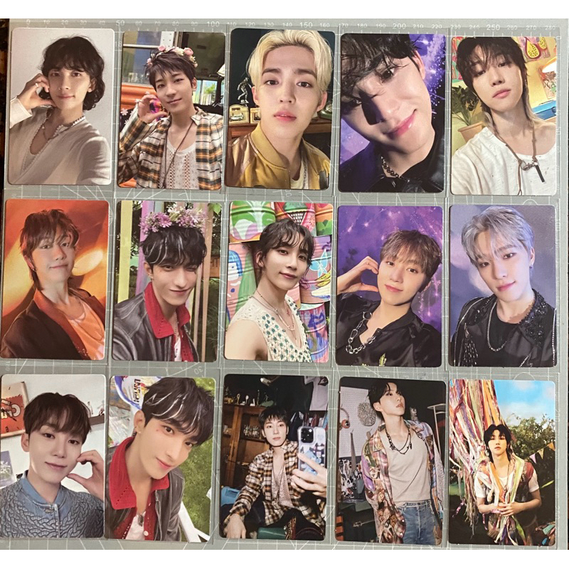 SEVENTEENTH HEAVEN PHOTOBOOK VERSION PHOTOCARDS (OFFICIAL) SEVENTEEN ...