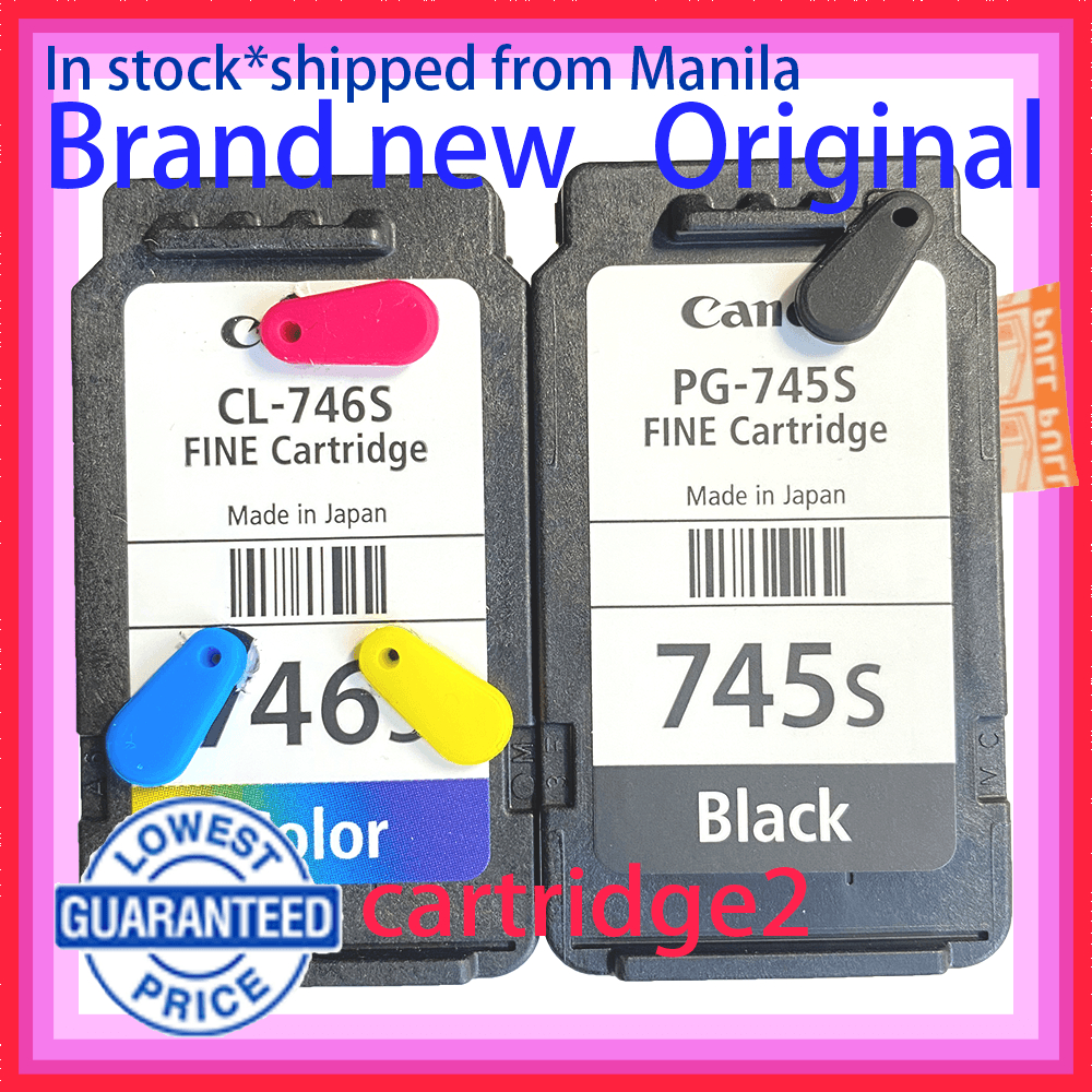 Canon ink 745s 746s cartridge 745 746 for MG2470 TS207 | Shopee Philippines