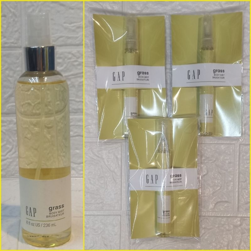 Gap grass body mist hot sale