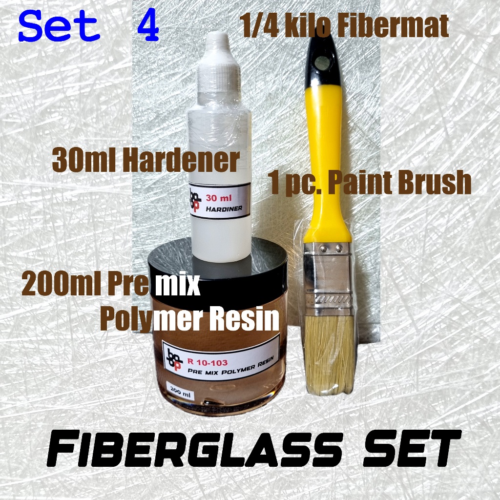 Polyester Resin Fiberglass Repair Kit