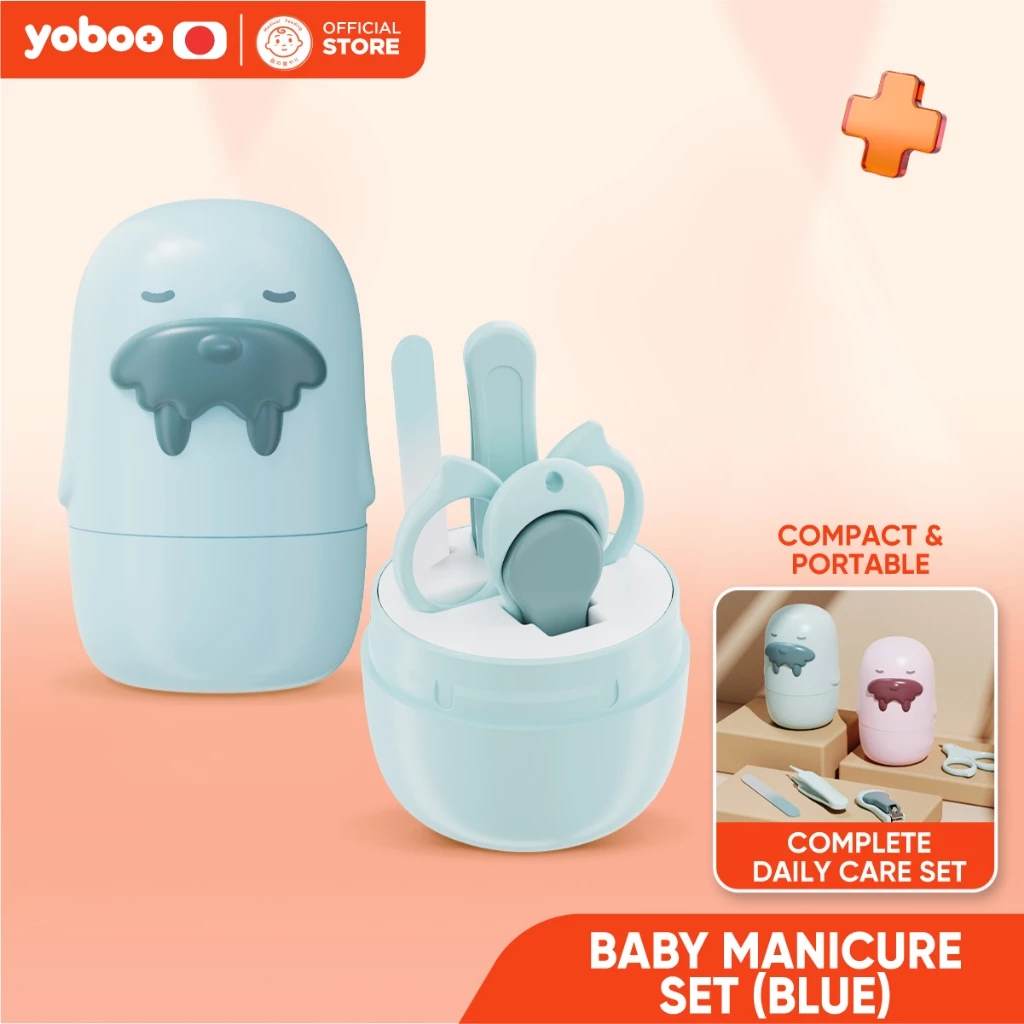 Yoboo Baby Manicure Kit | Compact & Portable Design | For Infants | High Quality ABS Material