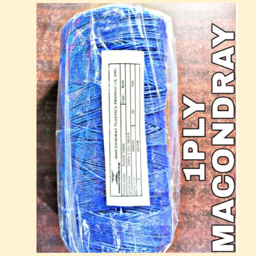 1 PLY BLUE MACONDRAY BANANA TWINE FOR TRELLISES AND HOLDINGS (1 ROLL