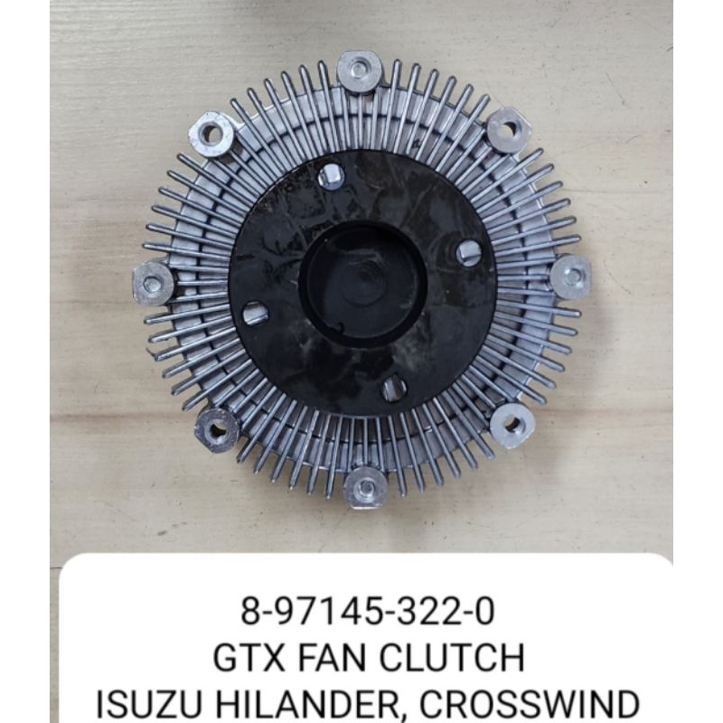 Clutch Fan Isuzu Highlander, Crosswind | Shopee Philippines