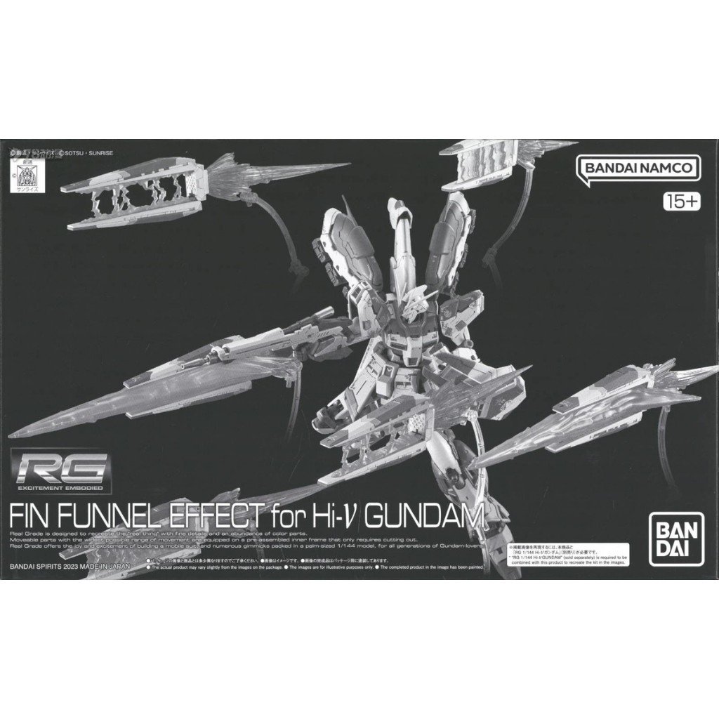 Premium Bandai Gundam RG 1/144 Fin Funnel Effect for Hi nu Gundam
