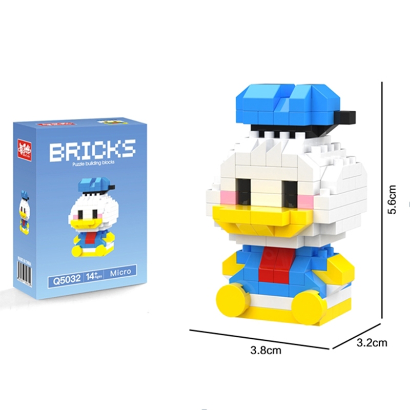 【DUZ】Mini Building Blocks Assembled Small Sanrio Particles Toys For Kid ...