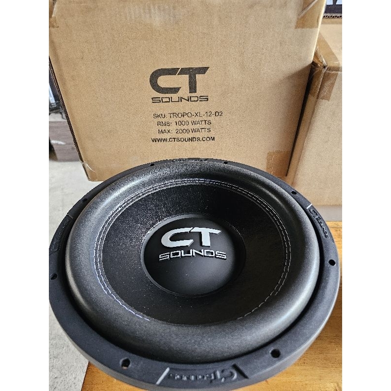 Ct Sounds Best Amp For 12 Inch Subs Dual 12” 2600W Complete Bass