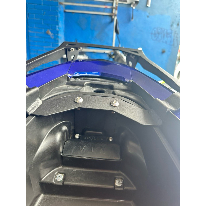 Rm Rack Topbox Bracket Aerox V1 Alpha Lifetime Warranty | Shopee ...