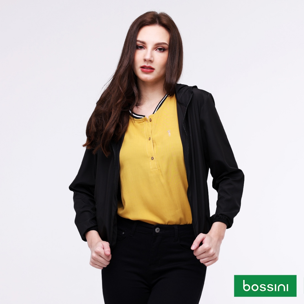 Bossini Ladies Nylon Jacket W Hood OGT10 0055 Shopee Philippines