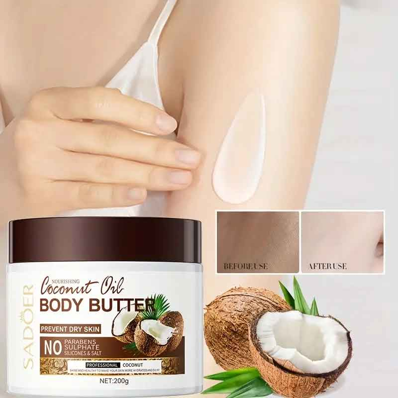 SADOER coconut oil body butter | 200g