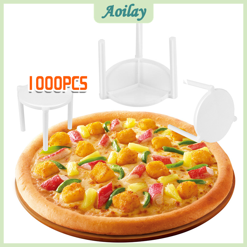 1000pcs Pizza Tripod Take-out Pizza Support Rack Pizza Stand Pizza ...
