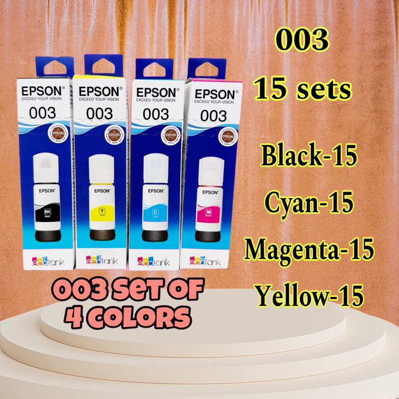 003 new Ink Bottle old pkg check out | Shopee Philippines