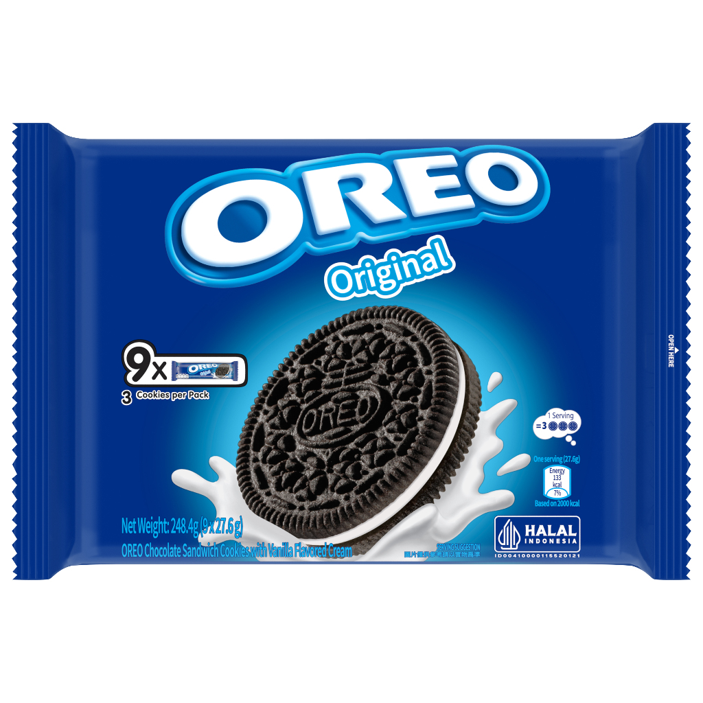 Oreo Vanilla Sandwich Cookie Multipack 27.6GX9 Shopee Philippines
