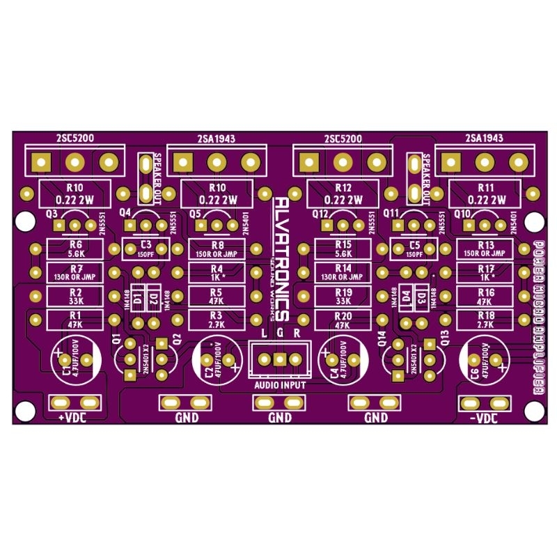 Mini Amplifier Stereo 2 Channel PCB Only 18018 VAC Supply Shopee