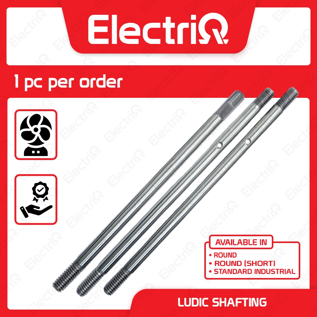 Electriq Ludic Electric Fan Shafting Rough Thread (full Moon type ...
