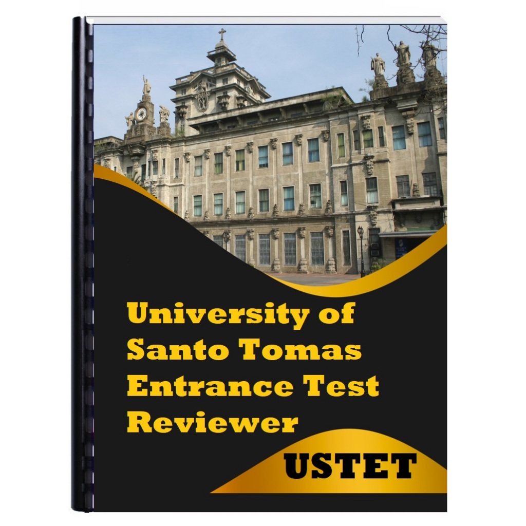 University of Santo Tomas Entrance Test Reviewer (USTET) 2025 Shopee