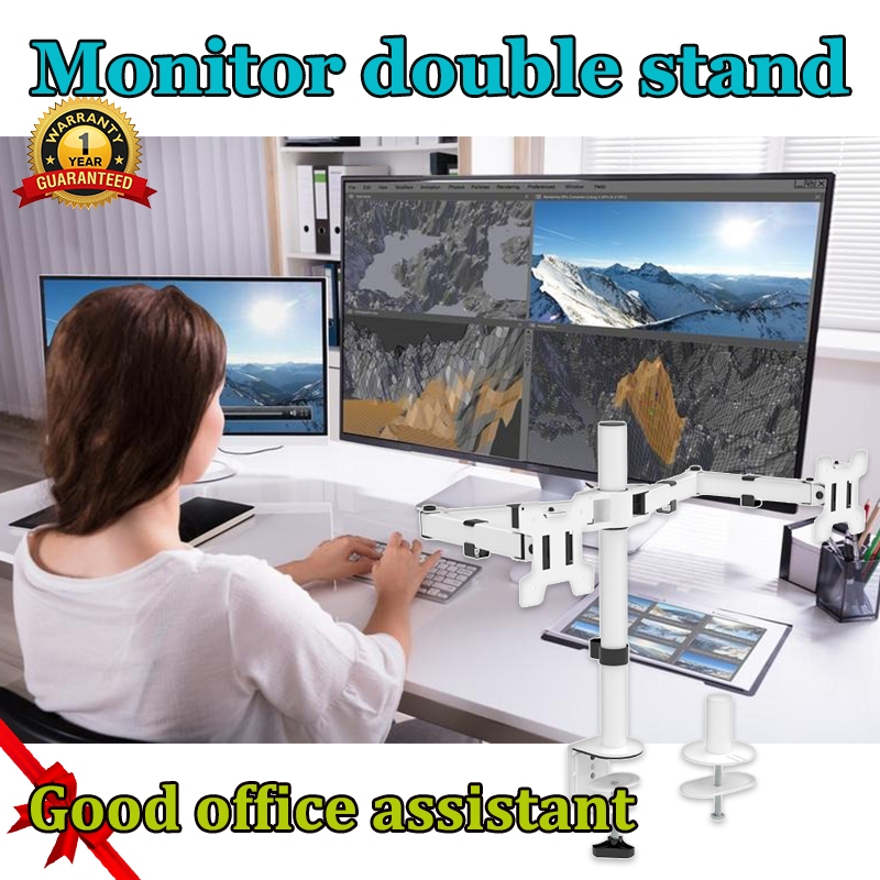 Best Monitor Mount Bracket Dual Monitor Desk Mount Stand Full Motion