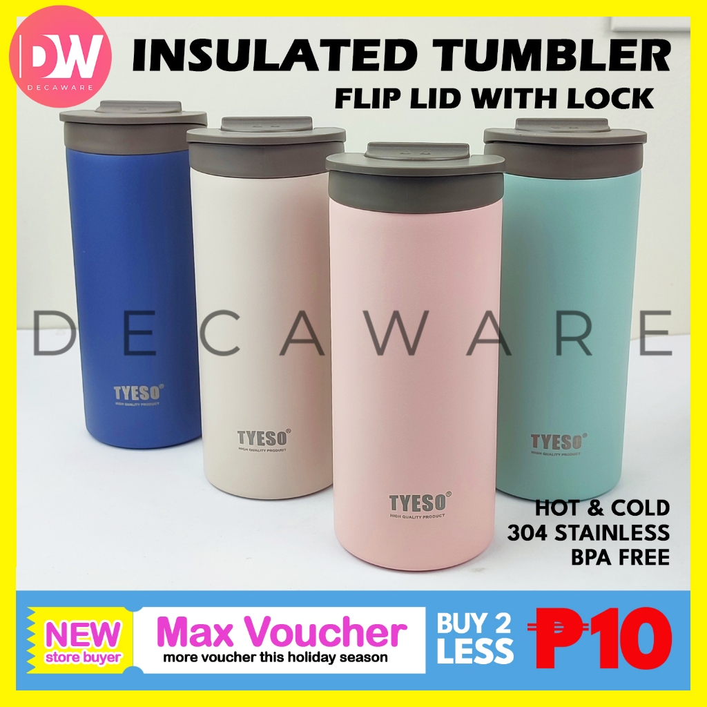 Original TYESO Tumbler Stainless Steel Insulated Travel Office Vacuum