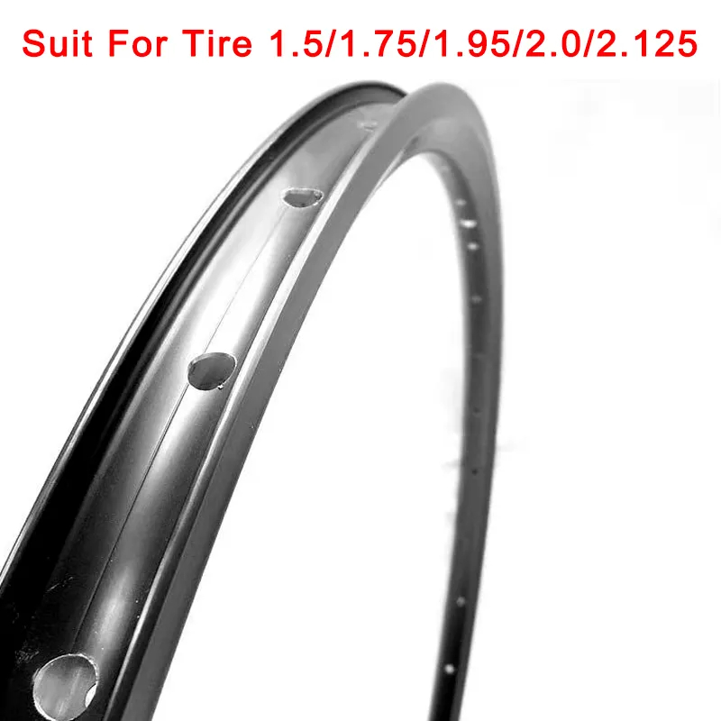 1pc Mountain bike rim 20 36h 26 27.5 29 inch aluminum alloy rim ...