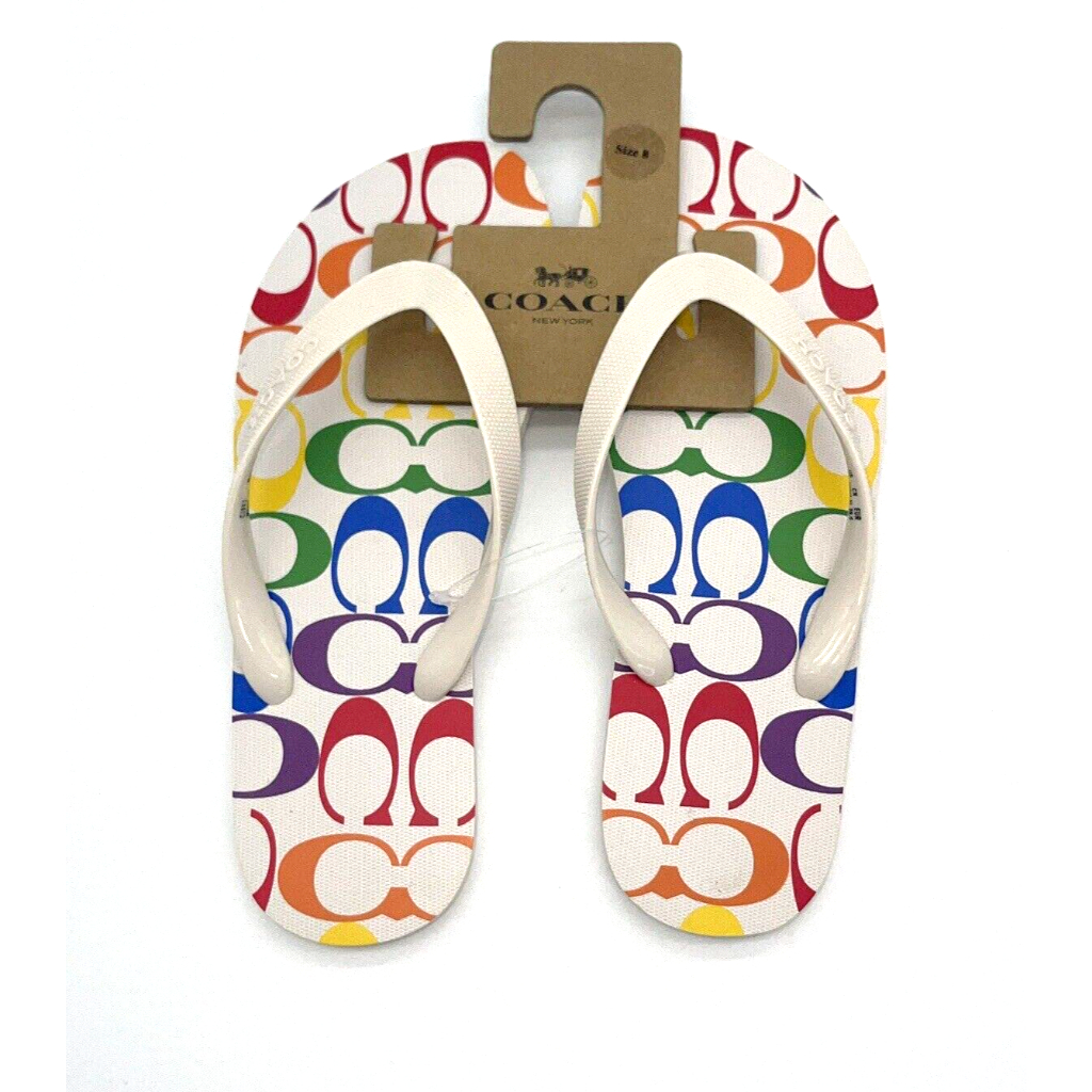 Coach pride sandals hot sale