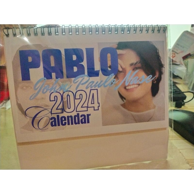 PABLO 2024 CALENDAR SB19 PABLO DESK CALENDAR Shopee Philippines