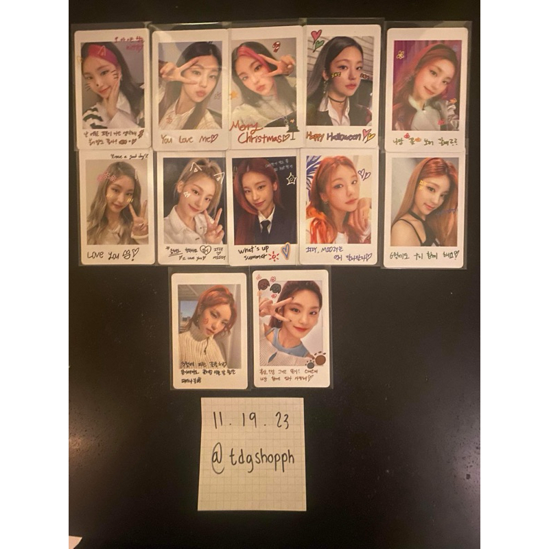 ITZY No Bad Days Subscription Polaroid Set (12 months) | Shopee Philippines