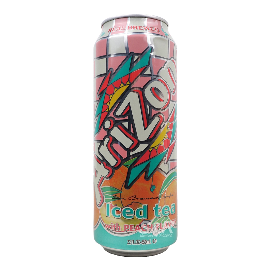 Buy Arizona Iced Tea Peach Can ( 680ml / 23 fl oz )