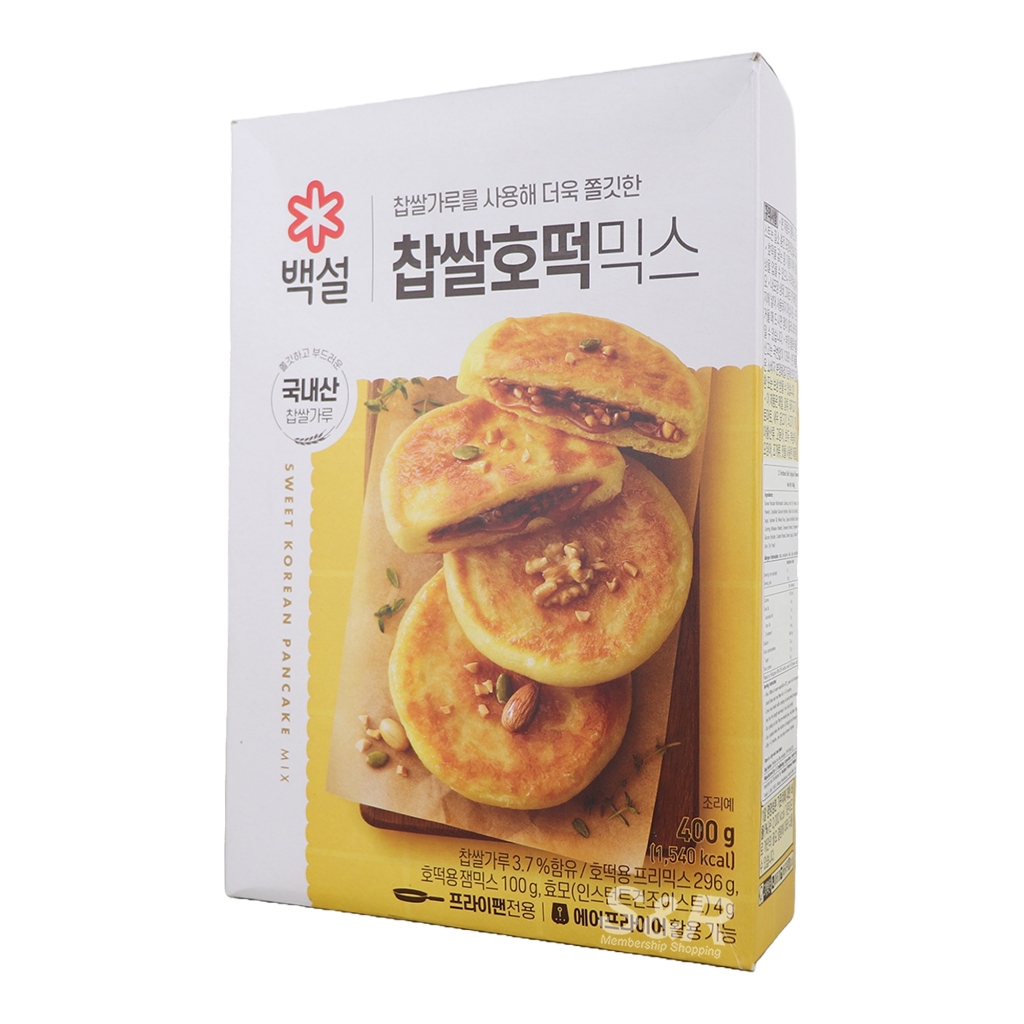 CJ Foods Beksul Hotteok Original Sweet Korean Pancake Mix 400g Shopee