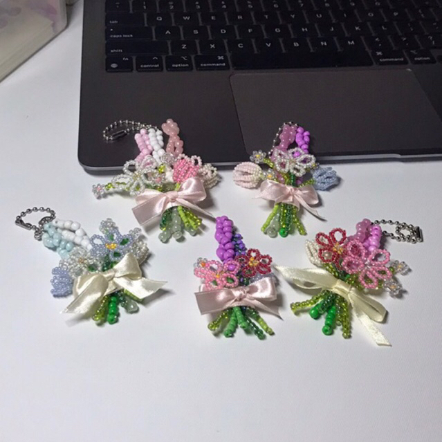 beaded flower keychain Shopee Philippines