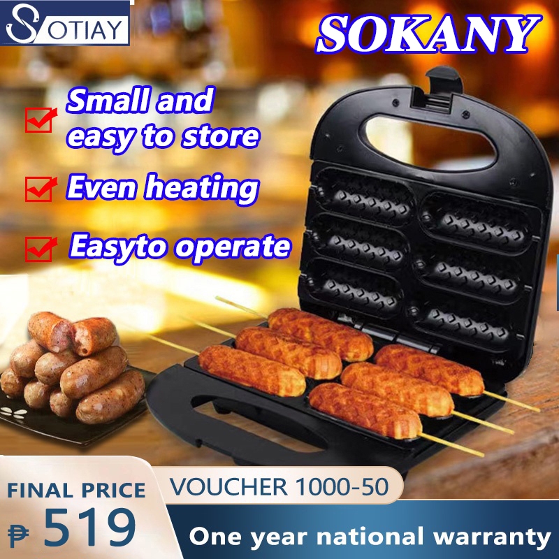 Waffle Maker Pan Electric Machine Pancake Easy Clean NonStick Electric