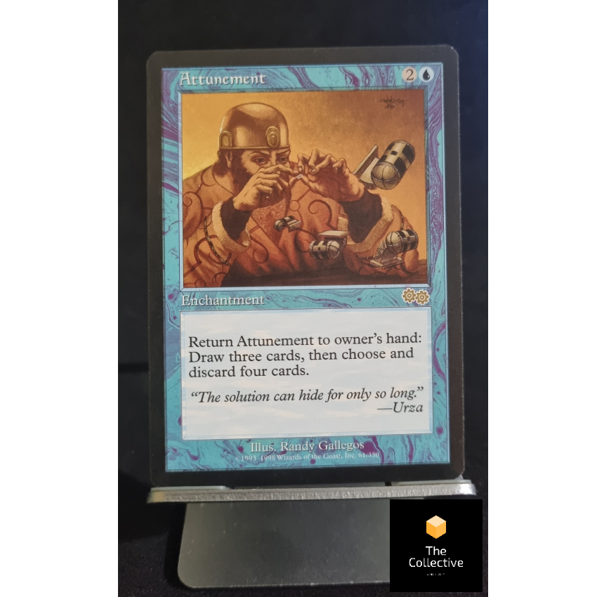 Magic the Gathering - MTG Card Game - Attunement - USG (NF) [BLUE ...