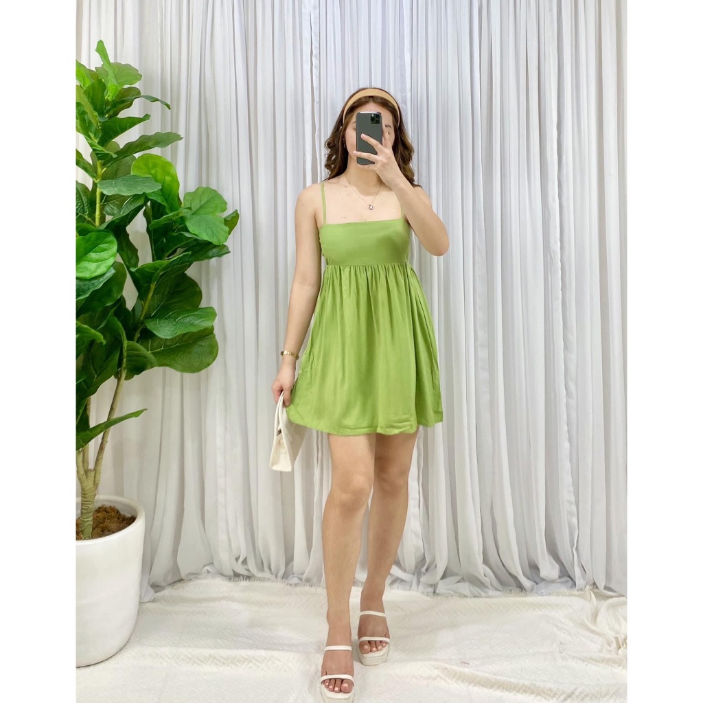 Mila Baby Doll Dress |Justhis Clothing| | Shopee Philippines