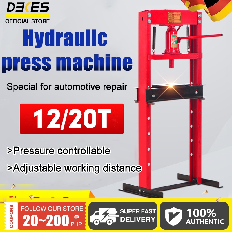 Hydraulic Shop Press 12T | 20T | 32T [SOLD PER PIECE] Press Manual ...