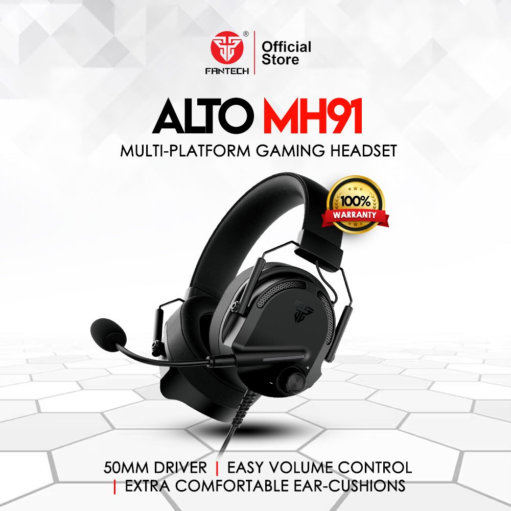 Fantech ALTO MH91 Multi-platform Gaming Headset with Detachable ...