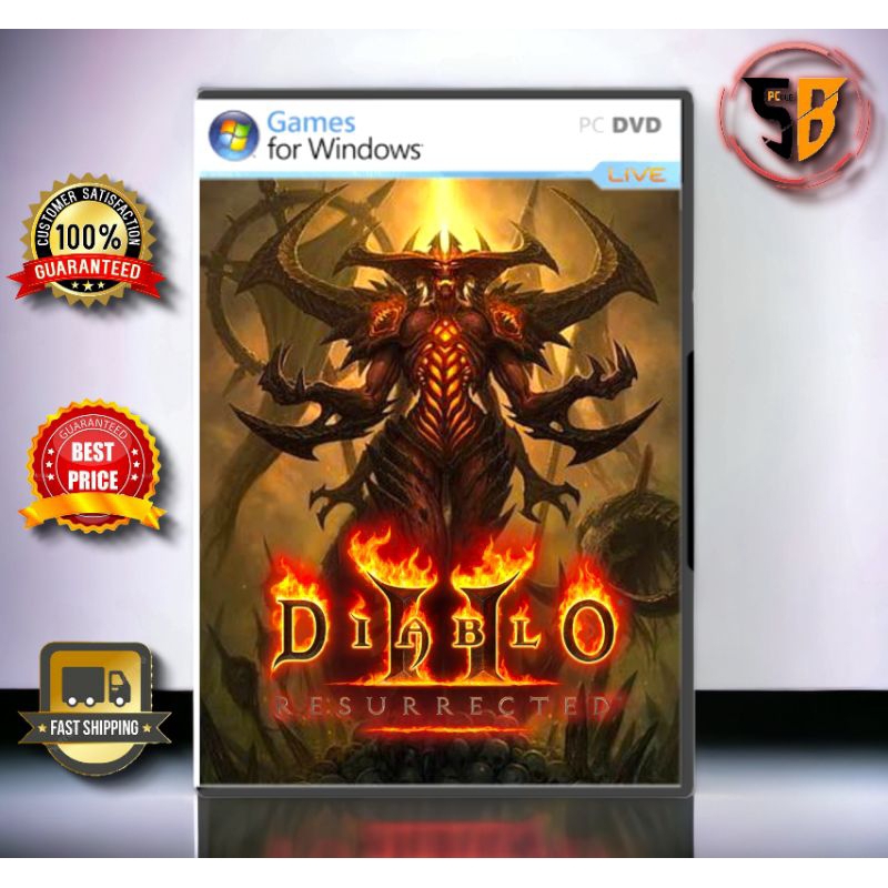 PC Laptop USB Back Up Copy Video Game Diablo II Resurrected Windows OS