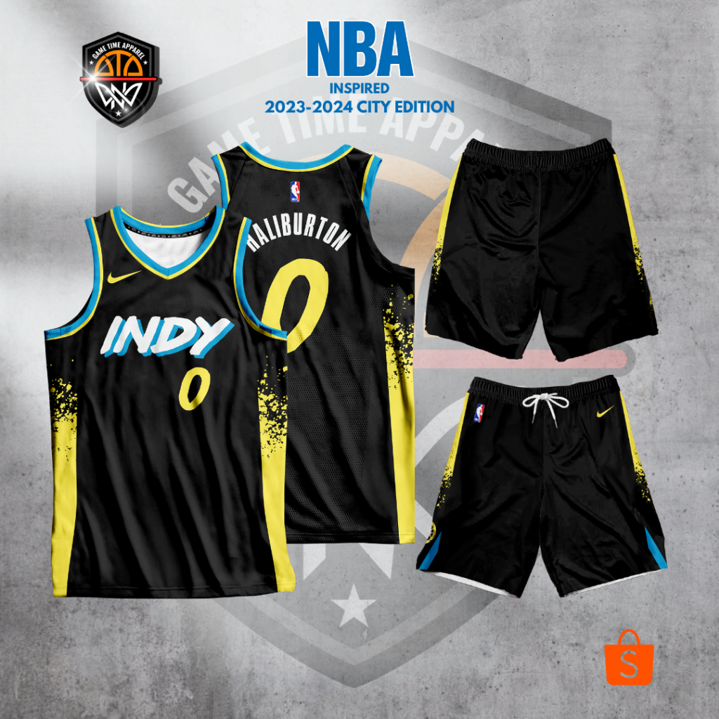 GTA 20232024 INDIANA PACERS CITY EDITION FULL SUBLIMATION HIGH QUALITY