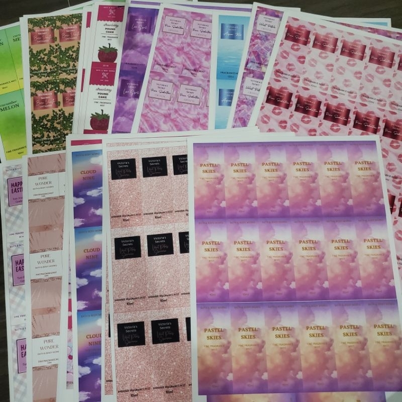 CUSTOMIZED STICKER LABEL | Shopee Philippines