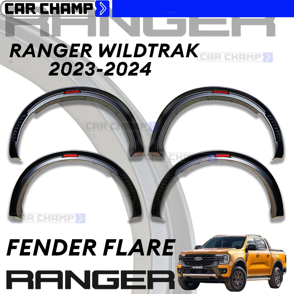 Ford Next-Gen Ranger 2023 to 2024 Wildtrak / Sport Fender Flare with ...