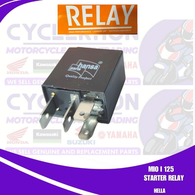 MIO I 125/ MIO SOUL I 125 STARTER RELAY 12V 411008HS Shopee Philippines