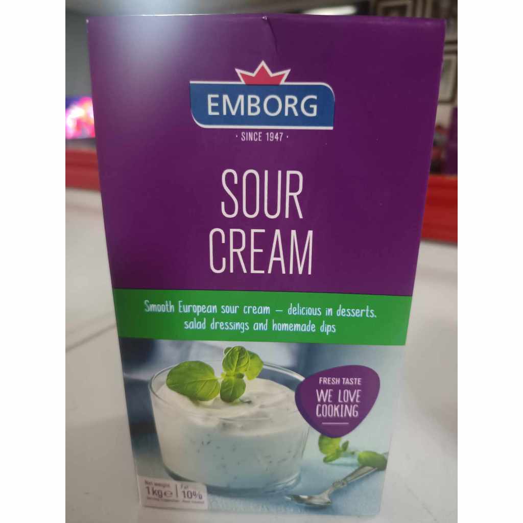 Emborg Sour Cream 1 liter | Shopee Philippines