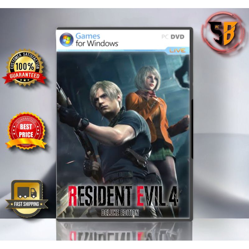 PC Laptop Video Game RE4 Resident Evil 4 Remake Deluxe Edition +DLCs