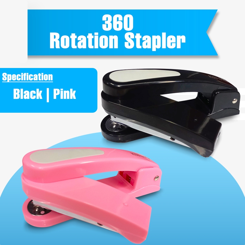 KW-TRIO 360 Stapler Rotation Heavy Duty Stapler 24/6 Staples Effortless ...