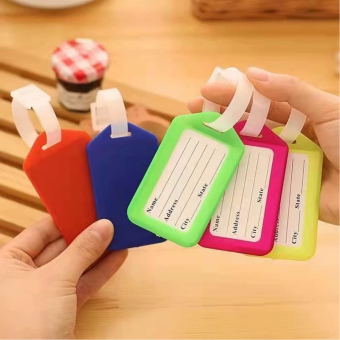 Luggage Tag Bright Luggage Tags for Suitcases Bag Tags Name Tags for
