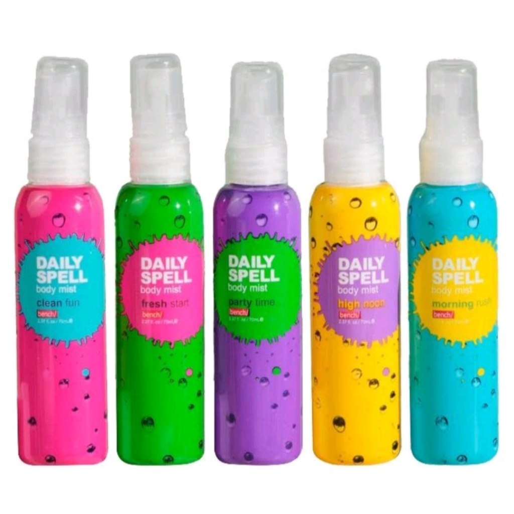 BENCH Daily Spell Body Mist 3in1 70ml Shopee Philippines