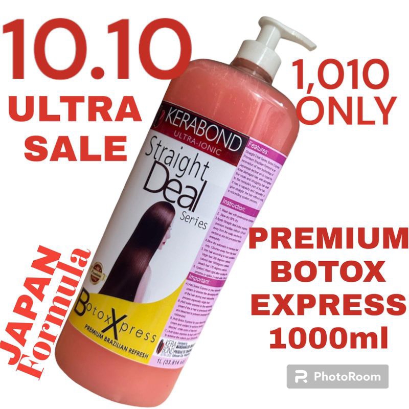 KERABOND 10.10 PREMIUM BOTOX EXPRESS | Shopee Philippines